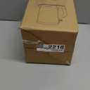 MEISON Electric Kettle, 1.7 L Double Wall Food Grade Stainless Steel Interior Water Boiler, Coffee Pot & Tea Kettle, Auto Shut-Off and Boil-Dry Protection, 1200W, Black