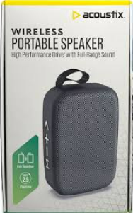 Acoustix Wireless Mini Speaker - Black