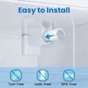 Haprait HP005 Replacement for Frigidaire ULTRAWF, Pure Source Ultra, Kenmore 9999, 469999, 46-9999, A0094E28261 Water and Ice, Height 11 inches, 3 Count