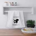 3 x OHSUL Guess What Dachshund Highly Absorbent Kitchen Towels Dish Towels Dish Cloth,Cute Dachshund Hand Towels Tea Towel for Bathroom Kitchen Decor, Dog Lovers Girls Women Gifts (Color-4)