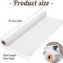 Tracing Paper Roll 36in x 35yd, White Trace Paper Pattern Paper Translucent Tracing Paper for Sewing, Drawing, Sketching, Gift Wrapping