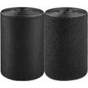 ECOHomes 6 Inch Wide x 10 FT Sew On Hook and Loop Tape for Fabric Roll, Sewable Sew-On Strips for Clothing, Clothes, Fabric | No Adhesive Sewing Fastener Straps, Easy Sew in, Strong Grip, Black