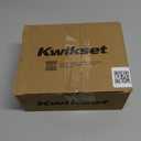Kwikset Casey Entry Door Handle with Lock and Key, Secure Keyed Reversible Lever Exterior, For Front Entrance and Bedrooms, Matte Black , Pick Resistant Smartkey Rekey Security and Microban (1 Pack)