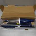 Microfiber Spray Mop for Floors Cleaning: Wet Dry Hardwood Floor Mops with 3 Washable Reusable Pads for Swiffer Powermop - Flat Mop with Sprayer for Tile Wood Laminate Vinyl Marble (Dark Blue)