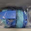 iClever Kids Bluetooth Headphones with LED Lights, 43H Playtime, Type-C Fast Charging, BTH18 Safe Volume 74/85dBA, Bluetooth5.3,Toddler Headphones Aux Cord for iPad/Tablet/Travel/School, Blue