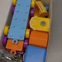 BOLZRA Farm Animals Train Toy for Toddlers 1 2 3 4 5 Years Old, Counting, Matching, Sorting Montessori Learning Toy with 11 Finger Puppets, Keys, Barns, Educational Christmas Birthday Gift for Kids