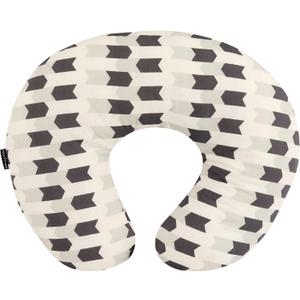 Dream On Me Beeboo Nursing Pillow and Positioner, Breastfeeding and Bottlefeeding Pillow, Removable and Washable Pillow Cover, Soft and Breathable Fabric, Fawn Brown (Crib, Cognac)