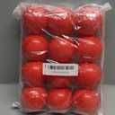 12 Pcs Red Foam Stress Ball Squeeze Stress Relief Balls for Kids and Adults Hand Exercise Sensory Relief Toys for Autism Anxiety ADHD (red)