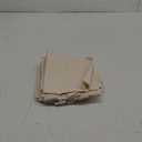 TOPDesign 5 | 12 | 24 | 48 | 192 Pack Economical Cotton Tote Bags, Lightweight Medium Reusable Grocery Shopping Cloth Bags, Suitable for DIY, Advertising, Promotion, Gift, Activity (5-Pack) (Beige)