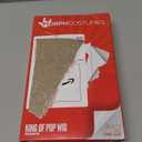 Morph Black Curly Cosplay Wig for Rockstar Role Play, Wavy Halloween Wig for Men and Women, Natural Look, One Size