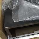 Farberware 1.1 Cu. Ft. Countertop Microwave Oven  1000 Watts Power, Auto Cook Settings, Defrost, Easy Clean and Child Safety Lock - Stainless and Black