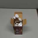 Clear Warm White Christmas Lights - 9 ft String of 50 Incandescent Mini Bulbs Multifunctional Lighting Modes, for Decorative, Bedroom, Outdoor, Xmas Twinkle Tree Lights with White Wire Total 10.4 ft