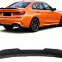 Rear Spoiler Fit for BMW G20 3 Series 330i 330e M340i,Glossy Black