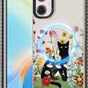 Toycamp for Moto G Power 5G 2024 Case - Compatible with MagSafe Women Girls Cute Phone Cover Magnetic with Shockproof Protective Girly Pretty Designer Funda for Motorola G Power 5G 2024, Cat