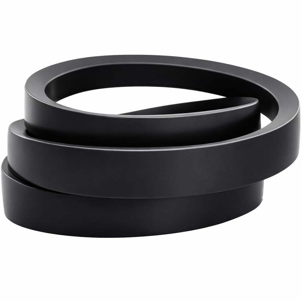 Podoy 954-04195A Snowblower Auger Belt Compatible with MTD Troy-Bilt Craftsman Cub Cadet Yard Man Yard Machines Snow Throwers, Replaces 954-04195 754-04195 754-04195A (1/2" x 37")