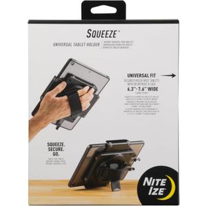 Nite Ize Squeeze Universal Tablet Holder, Tablet Stand and Lanyard Fits iPad/Galaxy Tab/Surface Pro