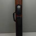 2x2 Hard cue case Oval Pool Cue Billiard Stick Carrying Case (A03-Brown)