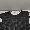 ZOOSIXX Nightgowns for Women - Short Sleeve Button Up Pajamas for Women Clothing Sleepshirts Night Gown with Pockets Size M