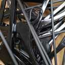 Perfecasa 20 Pack Wooden Hangers — Premium Solid Wood Suit & Coat Hangers with Non-Slip Pants Bar, Silent Coated Hooks, 360° Swivel for Closet Organization (Black)