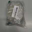 OLYCRAFT 10.9Yards Jacquard Ribbon Trim 2.4 Inch Leaf Pattern Jacquard Polyester Ribbons White Green Leaf Jacquard Woven Embroidery Trim for DIY Sewing Crafts Handmade Bag Belts Clothing Decoration