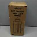 EDISHINE Motion Sensor Porch Lights Outdoor, Dusk to Dawn Exterior Lighting Fixtures with Crystal Bubble Glass, LED Outside Wall Sconce Lantern for Garage 1100 Lumen