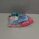 Wii Controller 2 Pack, Wii Remote Controller and Nunchuck Joystick with Silicone Case and Wrist Strap for Holiday (Pink and Blue)