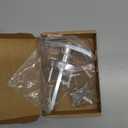 Garage Doors T Handle Lock with 2 Keys and 2 Set mounting Bolts Replacement for Garage Door Locking T Handle Fits 1-3/8" Through 2" Thick Doors(Random Keyed)