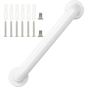 Shower Handles for Elderly Handicap Grab Bar Shower Handrails Bathroom Safety Hand Rail Support for Seniors Toilet Assist 12 Inch