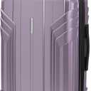 BAGSMART Expandable Carry On Luggage 22x14x9 Airline Approved, 20 Inch Travel Luggage with Spinner Wheels, Lightweight Hard Shell Suitcase Carry on Lavender Purple