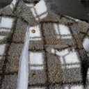 Brown Plaid Sherpa Jacket
XL