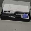 Upgraded Electric Grill Brush, Cordless Rechargeable Grill Cleaning Brush with Adjustable Angle, Stainless Steel Brush Head, 3-Speed Power, 90-Min Runtime, Waterproof Cleaner for BBQ Grates (Black)