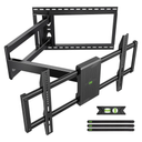 USX Mount Long Arm TV Wall Mount for Most 42-95 inch Television 40 Inch Extension Full Motion TV Mount，Wall Mount Bracket with 90°Swivel Up to 150lbs Fits 16” 18” 20” 24” Stud VESA 800x400mm