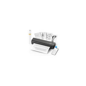 HPRT Bluetooth Wireless Printers MT810 for Portable Travel，with Printer Paper Rolls for MT810(2 Rolls | 8.3''x23')