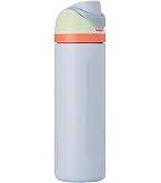 Owala FreeSip Insulated Stainless Steel Water Bottle with Straw for Sports, Travel, and School BPA-Free Sports Water Bottle, 32 oz, Beach House