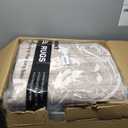 Soalmost Living Room 10x14 Area Rugs, Washable Low Pile Non-Slip Stain Resistant Extra Large Thin Rug, Vintage Soft Throw Carpet for Dining Room Bedroom Farmhouse Home Office Decor Light Brown