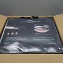 Bwarm Premium Multi-Zone Electric Heated Mattress Pad Queen Size, 60" x 80", Dual Controllers, 9 Heat Settings, 1-12 Hours Auto Off, Individual Body and Feet Settings, Machine Washable