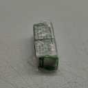 TopHomer 2PCS Ceiling Fan Chain Pulls with 3cm/1.18in Green Crystal Prism Balls 12 Inch Vintage Ceiling Fan Chain Extender Ornament Chain for Fan Pull, Lighting (Green