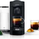 Nespresso Vertuo Plus Deluxe Coffee and Espresso Maker by De'Longhi, Matte Black, 3.8 Pounds