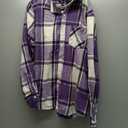 COOFANDY Mens Flannel Shirt Long Sleeve Lightweight Plaid Shirt Casual Button Down Shirts Jacket (X-Large, Purple)