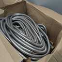 TITAN Garden Hose 100FT - 304 Stainless Steel Metal Water Hose, Flexible, Kink-Free, Lightweight, Durable, Crush Resistant Fittings, Easy to Coil, 500 PSI