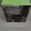 1.7L Electric Kettle with 4 Temperature Presets, Digital Display, Water Boiler with 304 Stainless Steel, Electric Tea Kettle Temperature Control