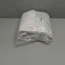 AmazerBath Extra Long Shower Curtain 96 Inches Long, Waffle Shower Curtain White Extra Long, Fabric Shower Curtains for Bathroom, Heavy Duty 240G Waffle Textured, 72x96 Inches