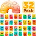2 x Cocurb 32 Pcs Mini Spring Party Favors for Kids 4 to 8 Fun Goodie Bag Stuffers for Birthdays, Classroom Prizes, and Small Toys Present