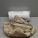 AAAAAcessories Outdoor Seat Cushions for Chairs, Fade-Resistant, Waterproof Patio Furniture Replacement Cushions, 24" x 24" x 5" + 24" x 19", Beige