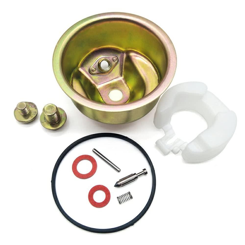 Carburetor Chamber Float Bowl Needle Spring Seal Pin Gasket & Sealing Screw Washers, Carb Kit Compatible with Honda GX120 GX160 GX200 GXV120 GXV140 GXV160 Engine Snowblower Pressure Washer