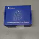 2.4G / BT/Wired Tri-Mode RGB Rechargeable G53 Wireless Vertical Ergonomic Mouse, 5 Side Buttons, Max 8400 DPI, for PC Computer Notebook Laptop, for Windows 11 10, Mac, iPad OS, Android - Black