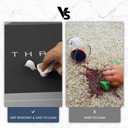 Bath Mats 24x48 Inch, Modernized Magic Mat Bathroom, Rubber Anti Slip Quick Drying Absorbent Bathroom Rug, Shower Room Rugs for in Front of Bathtub, Sink, Dark Gray