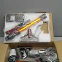 Cordless Vacuum Cleaner for Home 680W 60Kpa Upgraded Powerful Stick Vacuum Up to 75Mins, Anti-Tangle & Wall Mount Charging, 8 in 1 Lightweight Vacuum Cleaners for Home/Pet Hair/Carpets/Floors (600, Gold)