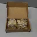 8 Pack Vintage Bow-Shaped Dresser Knobs, Decorative Drawer Handles for Desk,TV Cabinet,Wardrobe & Bookcase - Antique Gold Hardware Pulls (Gold-8)