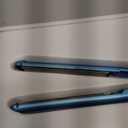 Nano Titanium Ultra-Thin Hair Straightener, Professional Flat Iron for All Hair Types (1 inch, Blue)